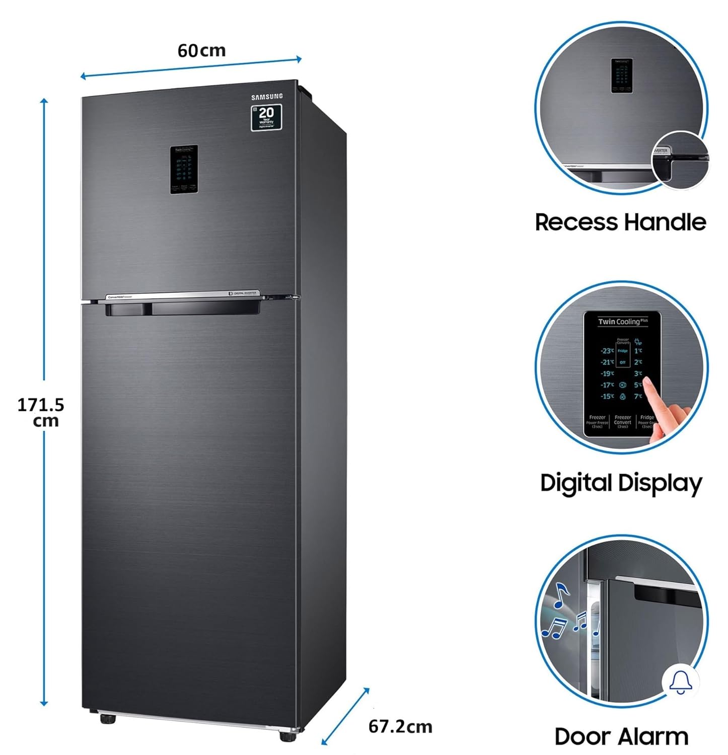 Samsung 322L Refrigerator Convertible Double Door Review